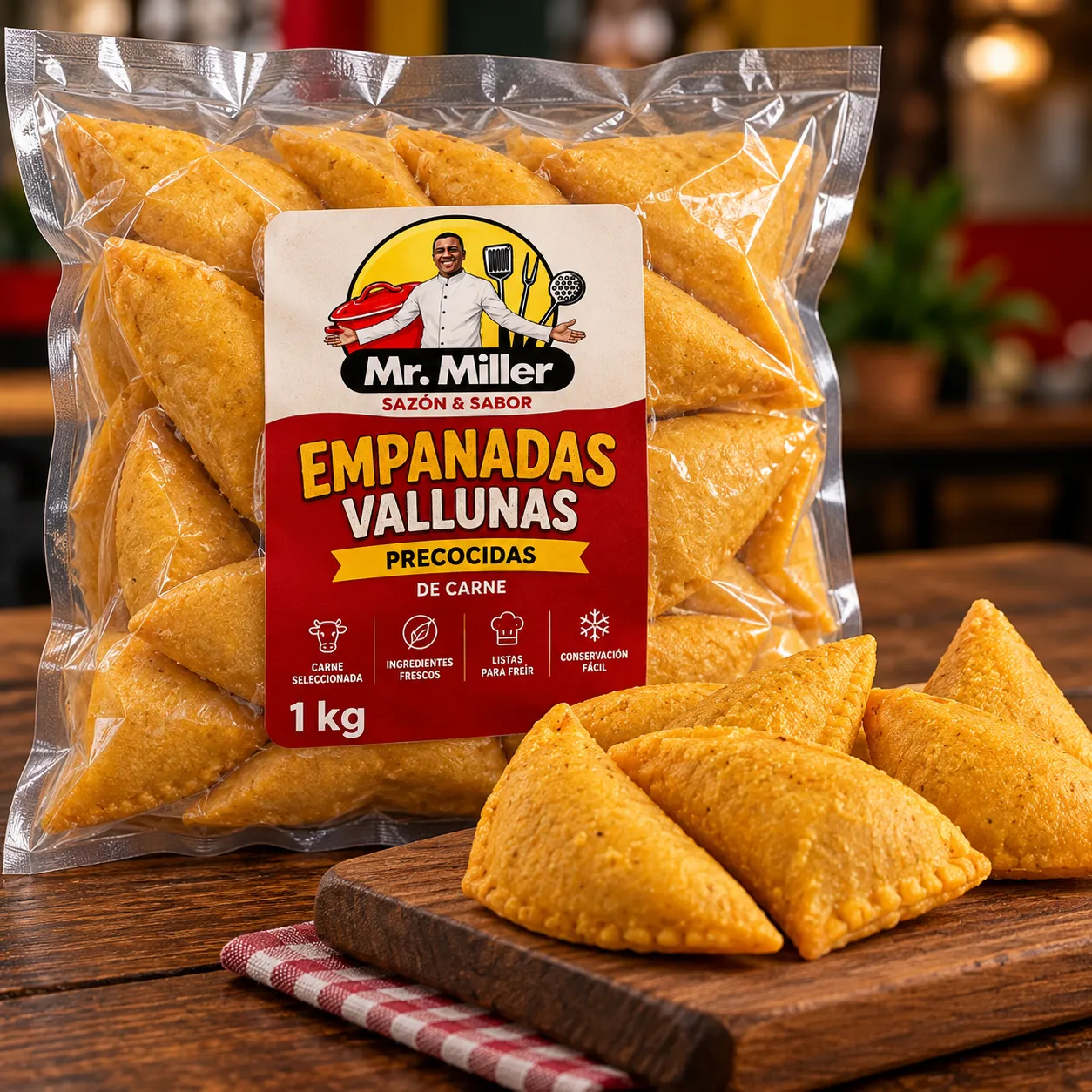 Empanadas Vallunas Precocidas al por Mayor en Cali
